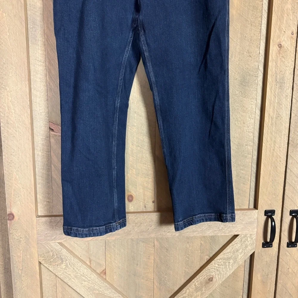 Duluth Trading DuluthFlex CoolMax ballroom jeans Size 38 x 30 Dark wash